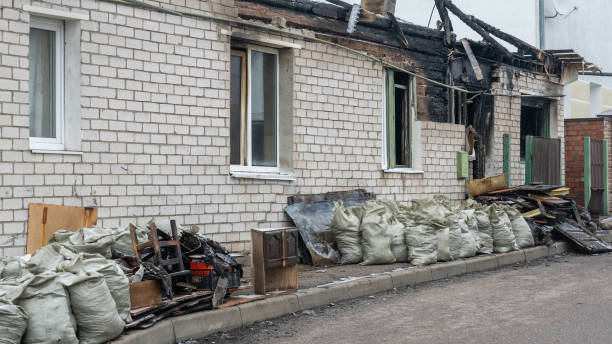 Professional Smoke Damage Removal technician working in Phoenix, MD